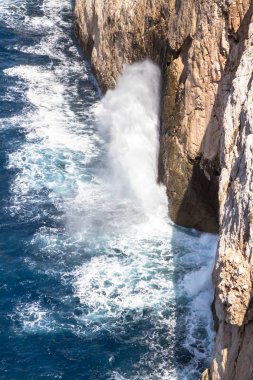Alghero, Sardunya, İtalya Neptune'de mağara