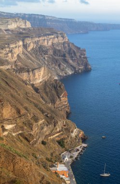 Santorini, Yunanistan'ın sahil