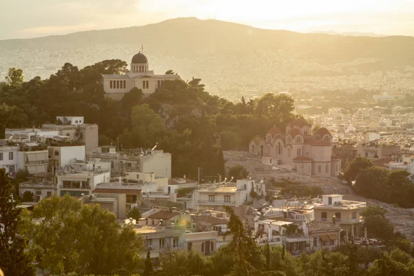 Vista panorâmica de Atenas — Fotografia de Stock
