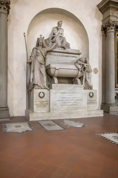 Tombe du grand poète italien Dante Alighieri (Danti Aligheri ) — Photo