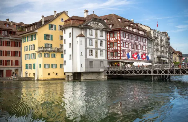 Casco antiguo de Lucerna, Suiza —  Fotos de Stock