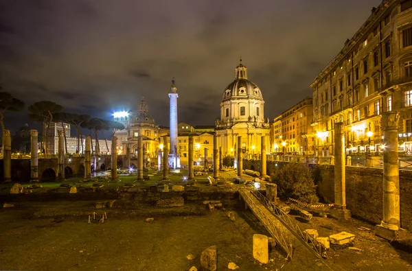 Het Trajanforum, Rome, Italië — Stockfoto
