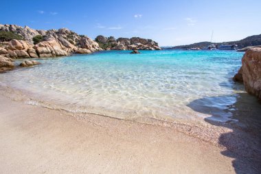Cala Coticcio Beach, Sardunya, İtalya