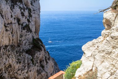 Alghero, Sardunya, İtalya Neptune'de mağara