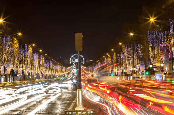 Champs elysees, Parijs — Stockfoto