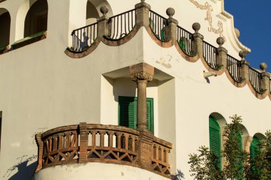 Barselona, İspanya 'da Park Guell