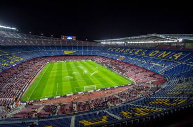 Şampiyonlar Ligi önce Camp Nou Stadyumu