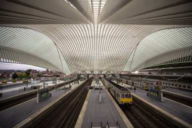 Tren istasyonu Liege, Belçika
