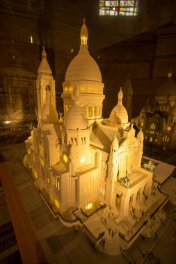 Maket Basilica Sacré Coeur, Paris, Fransa