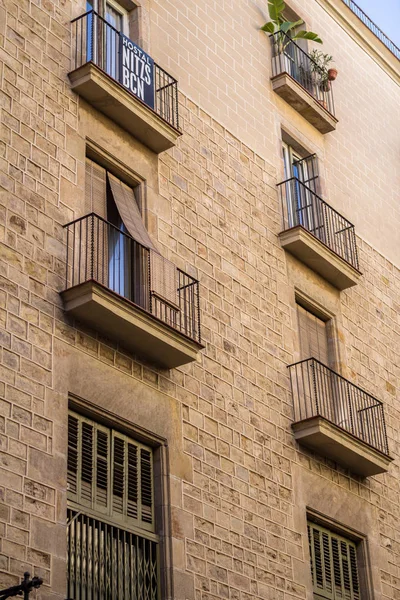 Historische gebäude in barcelona — Stockfoto