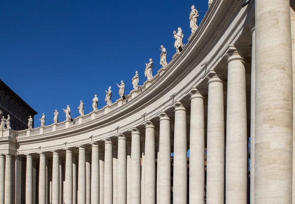Praça de São Pedro, Cidade do Vaticano, Itália — Fotografia de Stock