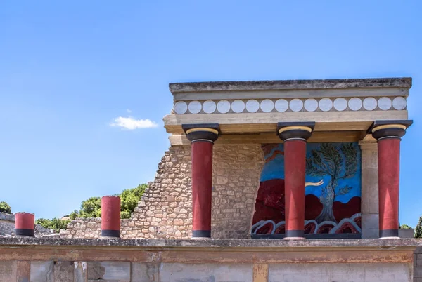 Palácio de Knossos, Creta, Grécia — Fotografia de Stock