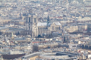 Paris panorama görünüm 