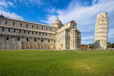 Leaning tower ve Pisa Katedrali, Pisa, İtalya