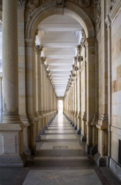 Değirmen colonnade Karlovy Vary, Çek Cumhuriyeti