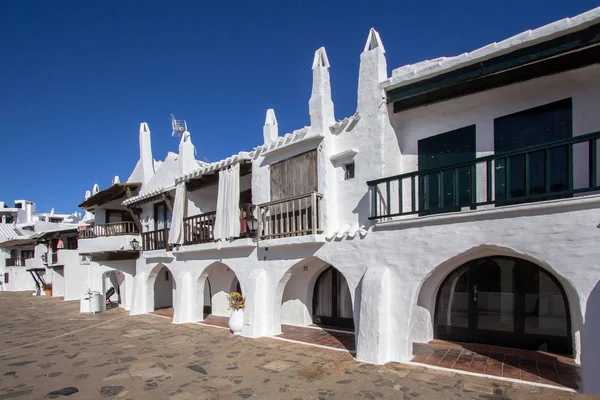 Pueblo pesquero de Binibeca, Menorca, España — Foto de Stock