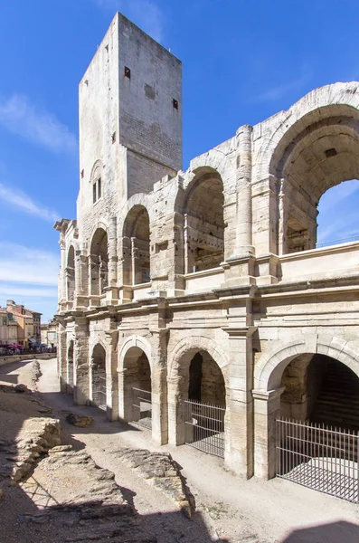 Anfiteatro romano em Arles, Francia — Fotografia de Stock