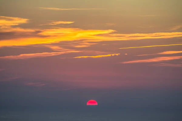 Sunset in the clouds — Stock Photo, Image