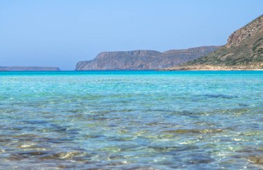 Balos plaj Crete, Yunanistan