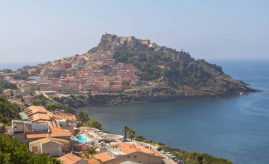 Ortaçağ kenti castelsardo, Sardunya, İtalya