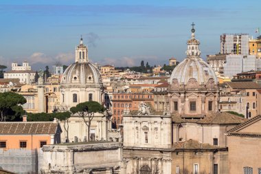 Roma St Peter Cathedral ile Panorama görünüm