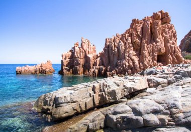 Rocca Rossa Sardunya Adası, İtalya