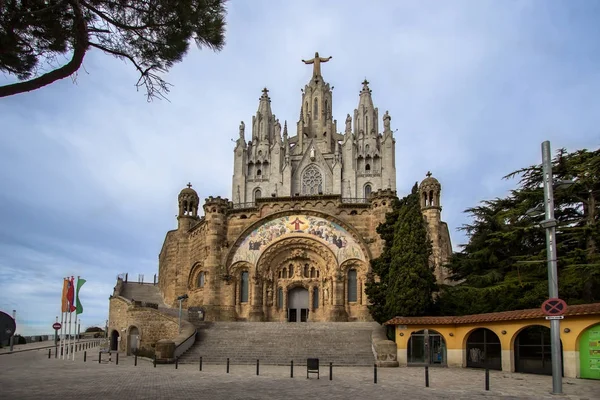 Temple of Sacred Heart, Barcelona — Stock Photo, Image