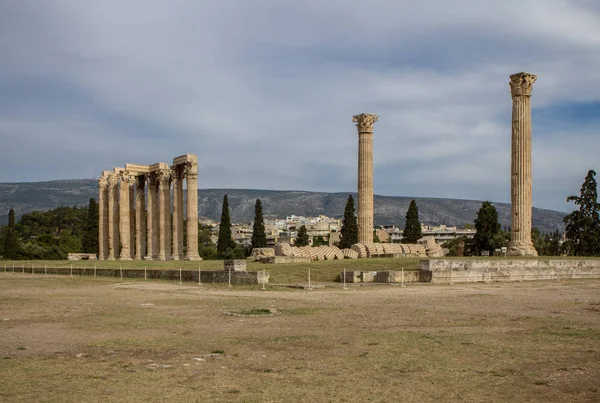 Templo de Zeus, Atenas, Grecia — Foto de Stock