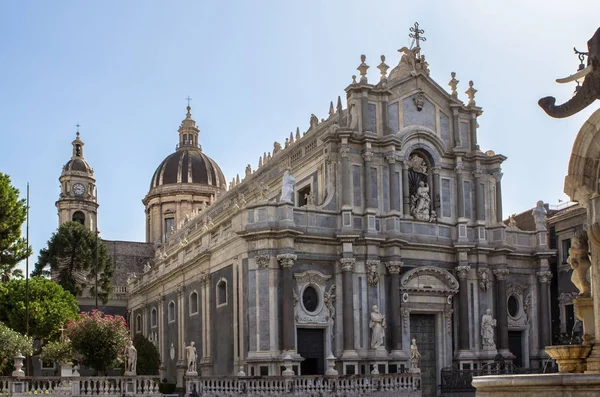 Katedrála Santa Agata, Catania, Itálie — Stock fotografie