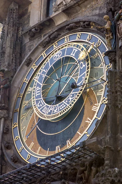 Orologio astronomico a Praga — Foto Stock