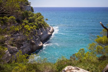 Seascape near Cala Mitjana, Menorca, Spain