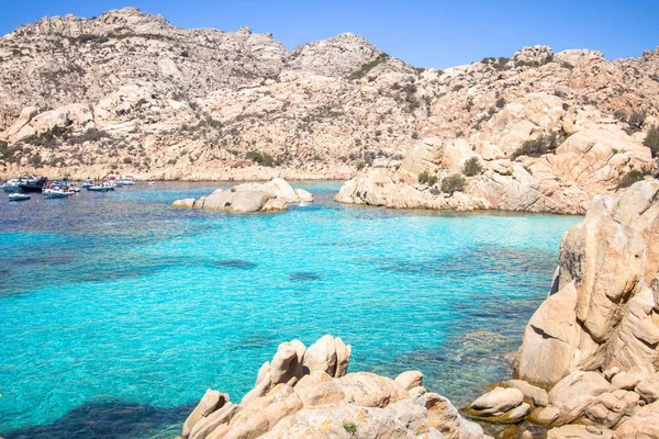 Spiaggia di Cala Coticcio, Sardegna, Italy — Stock Photo, Image