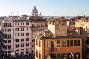 Roma - Street view Pincio gezinti 