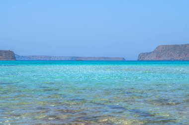 Balos plaj Crete, Yunanistan