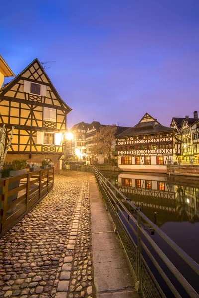 Quartiere storico "Petite France" di Strasburgo — Foto Stock