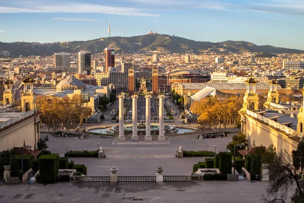 バルセロナ、Tibidabo のスペイン広場 — ストック写真