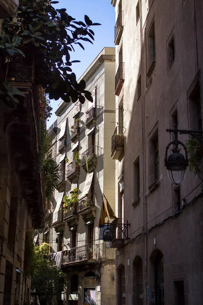 Zabytkowych budynków w Barcelonie — Zdjęcie stockowe
