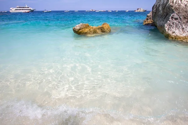 Cala Mariolu Una Playa Golfo Orosei Cerdeña Italia —  Fotos de Stock