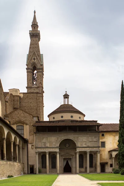Basilica di santa croce we Florencji — Zdjęcie stockowe
