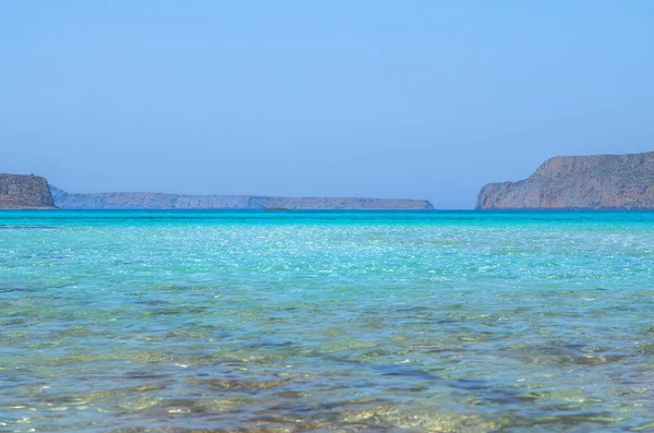 Παραλία Μπάλος στην Κρήτη, Ελλάδα — Φωτογραφία Αρχείου