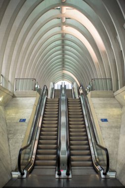 Tren istasyonu Liege, Belçika