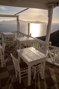 Santorini, Yunanistan Restaraunt