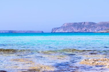 Balos plaj Crete, Yunanistan