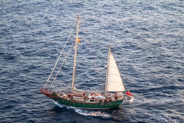 Büyük yalnız yelkenli 