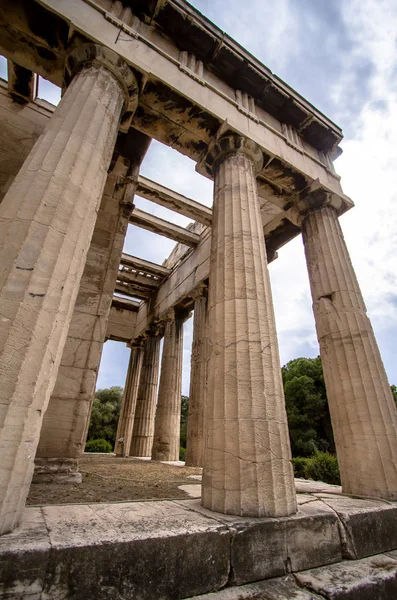 Świątynia Hephaestus, Ateny, spędzeniu — Zdjęcie stockowe