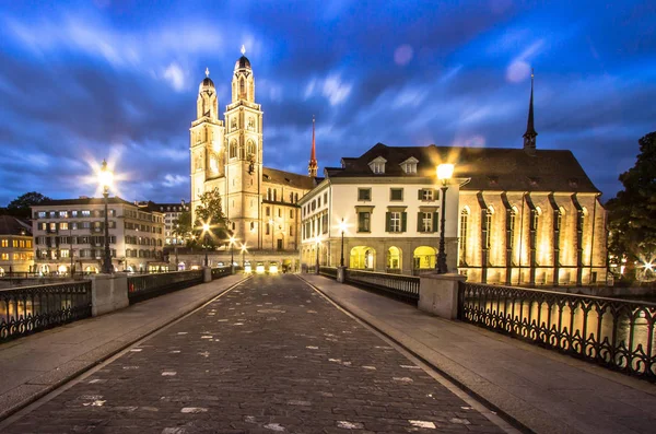 Grossmuenster in Zürich — Stockfoto