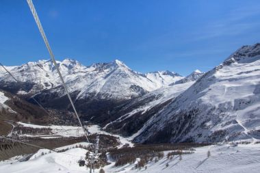 Funifor teleferik Asansör Saas-Fee, İsviçre