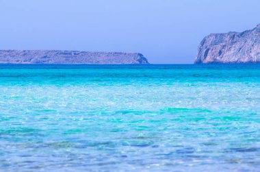 Balos plaj Crete, Yunanistan
