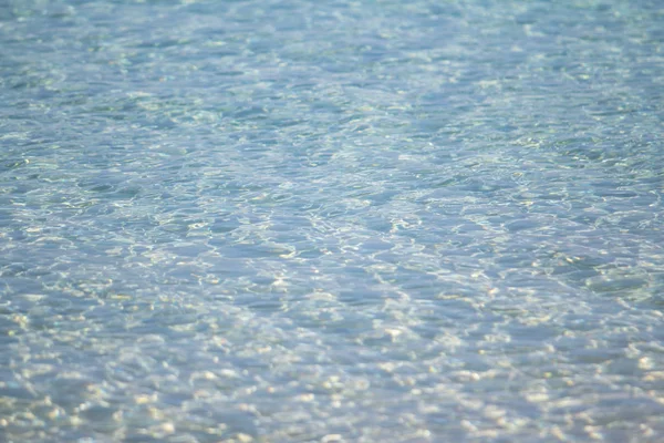 Água do mar azul caribenho — Fotografia de Stock