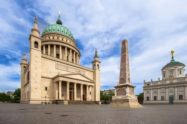 Nikolaikirche church in Potsdam, Germany — Stockfoto